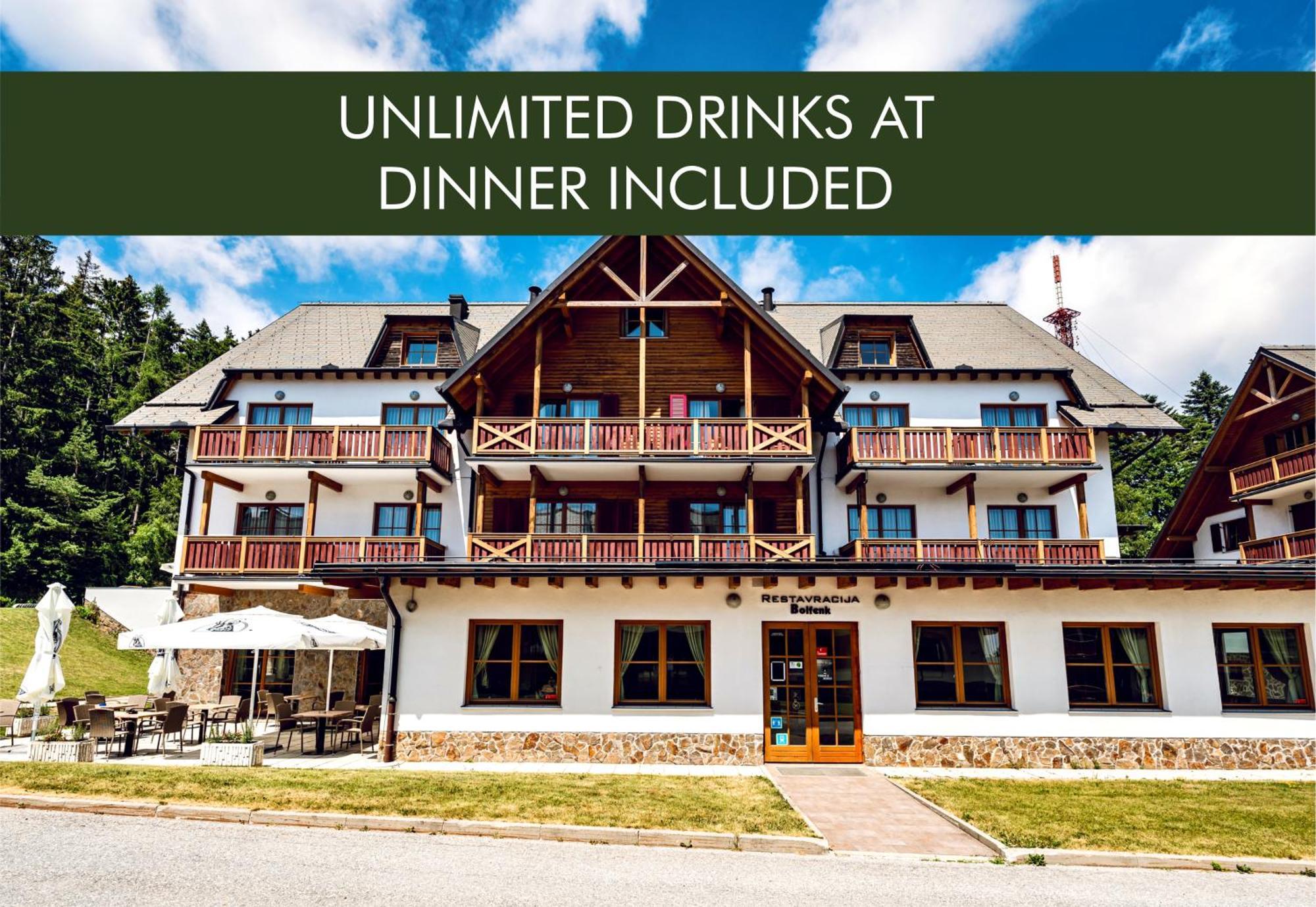 Pohorje Village Wellbeing Resort - Wellness & Spa Hotel Bolfenk Марибор Экстерьер фото